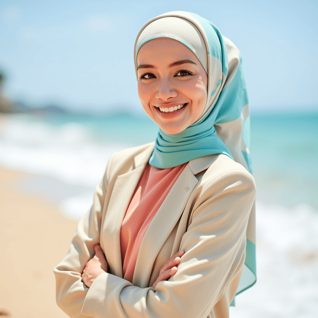 Best Hijab Colors for Professional Headshots