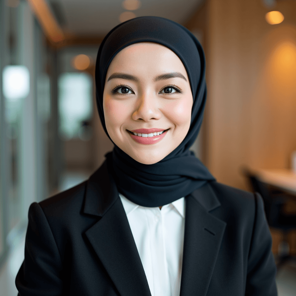 Hijab headshot example 2
