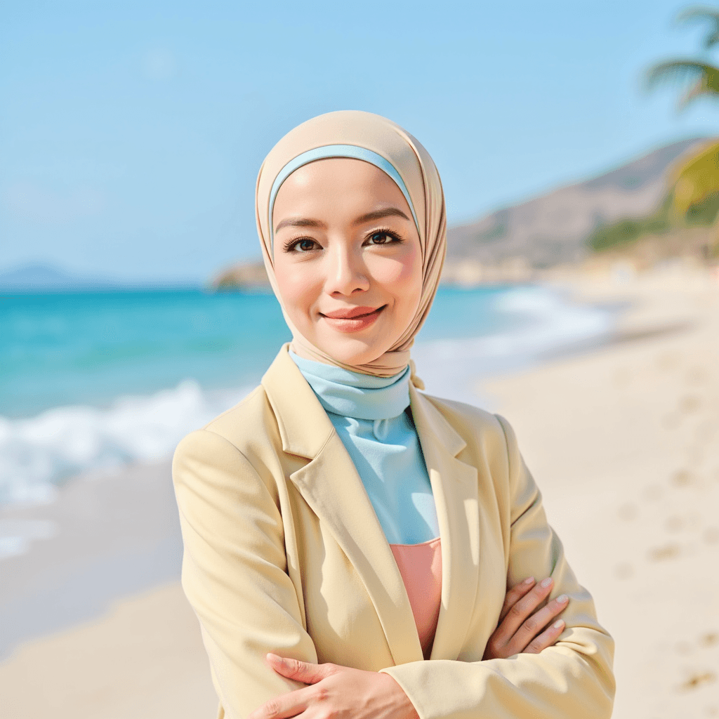 Hijab headshot example 3