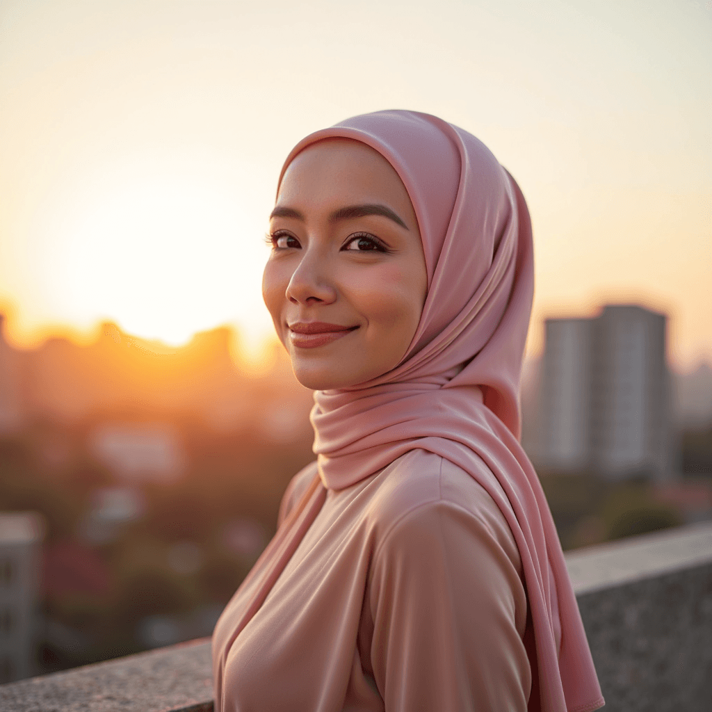 Hijab headshot example 5